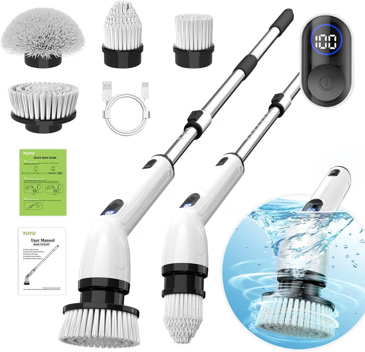 Electric Spin Scrubbers