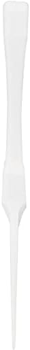 SPARTA Polypropylene Scraper Tool Food Safe Scraper for Removing Caked-On Residue in Commercial Kitchens, Plastic, 7.82 x 3 Inches, White (Pack of 6) - Image 2