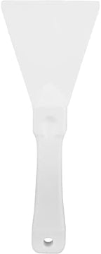 SPARTA Polypropylene Scraper Tool Food Safe Scraper for Removing Caked-On Residue in Commercial Kitchens, Plastic, 7.82 x 3 Inches, White by SPARTA