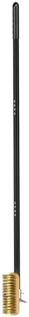 G.a HOMEFAVOR Pizza Oven Brush with Scraper, 46.5 Inch Overall - Image 4