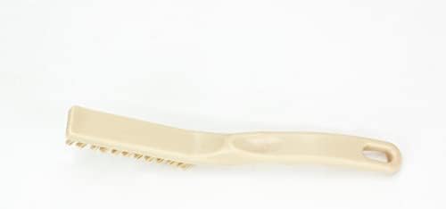 SPARTA Detail Brush Grout Brush, Crevice Brush with Hanging Hole for Bathroom, Kitchens, Countertop, Plastic, 9 Inches, Tan - Image 3