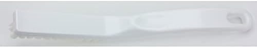 SPARTA Detail Brush Grout Brush, Crevice Brush with Hanging Hole for Bathroom, Kitchens, Countertop, Plastic, 9 Inches, White, (Pack of 6) - Image 4