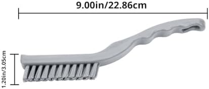 SPARTA Detail Brush Grout Brush, Crevice Brush with Hanging Hole for Bathroom, Kitchens, Countertop, Plastic, 9 Inches, Blue, (Pack of 6) - Image 6