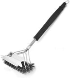 Stainless Steel Cleaning Brush, Kitchen Cleaning Tools, Pot Bottom Cleaning, Steel Wire Brush with Shovel, Steel Wire Brush for Oven Barbecue mesh - Image 2