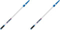 Unger Professional Connect & Clean 3’-6’ Aluminum Telescopic Extension Pole with Locking Cone & Quick-Flip Clamp – Compatible with Cleaning Tool Attachments, Window Cleaning & Dusting Tool (Pack of 2) by Unger