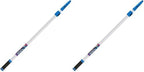 Unger Professional Connect & Clean 3’-6’ Aluminum Telescopic Extension Pole with Locking Cone & Quick-Flip Clamp – Compatible with Cleaning Tool Attachments, Window Cleaning & Dusting Tool (Pack of 2) by Unger