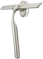 Better Living Deluxe XL Shower Squeegee, 12” Blade, Brushed Nickel - Image 4