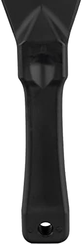 SPARTA Polypropylene Scraper Tool Food Safe Scraper for Removing Caked-On Residue in Commercial Kitchens, Plastic, 7.82 x 3 Inches, Black, (Pack of 12) by SPARTA