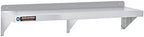 DuraSteel Stainless Steel Shelf - 72 Inch Wide x 12 Deep Commercial NSF Mounted Metal Wall Shelf Pantry Organizer Garage Storage Shelves - Rack Shelving Restaurant Kitchen Units Laundry Utility Room - Image 4