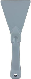 SPARTA Scraper Tool Paint Scraper, Food Safe Scraper with Color Coded System for Commercial Cleaning, Stickers, Labels, Glass, Car, Window, Plastic, 7.82 X 3 Inches, Gray (Pack of 6) by SPARTA
