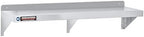 DuraSteel Stainless Steel Shelf - 72 Inch Wide x 14 Deep Commercial NSF Mounted Metal Wall Shelf Pantry Organizer Garage Storage Shelves - Rack Shelving Restaurant Kitchen Units Laundry Utility Room - Image 4