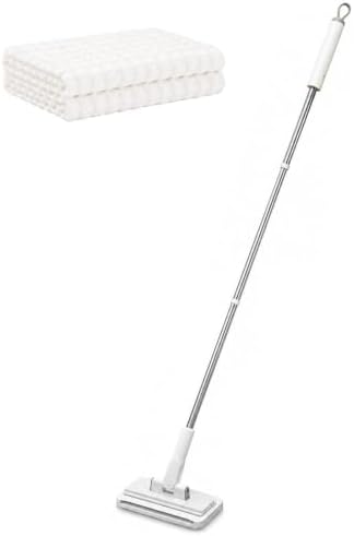 New 48" Long Handle Hands Freed Mini Mop for Wet and Dry Mopping & Sweeping by INWEJIA