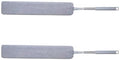 TopHomer 2 Pieces Retractable Gap Dust Cleaner Brush with Washable and Removable Duster Cloth for Cleaning Under Appliances Furniture Couch Fridge (Grey) by Unknown