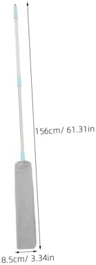 Extendable Microfiber Gap Duster for Cleaning Under Appliances Ceiling Fans and Hard-to-Reach Areas Reusable Household Tool Long Handle for Efficient Dust Removal - Image 2