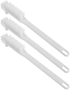 Cabilock Brush Featuring with Oven 5pcs Cleaning Handle and Microwave Ergonomic Angled Head, White Plastic for Daily Microwave Maintenance Stiff Kitchen Countertop by cabilock