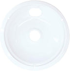 Range Kleen 2-Pack Universal Fit Heavy Duty White Porcelain Drip Bowls for Electric Range with Plug-In Elements - Image 2