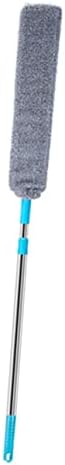 Under Bed Dust Cleaner Flexible Duster Tool with Long Handle for Cleaning Hard to Reach Areas Under Furniture Couch and Appliances Safe Reliable Wand by IMIKEYA