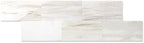STICKGOO 1/3 Sheet Subway Tile Peel and Stick Backsplash, Seamless Design Polished Eurasia Pinkish-Beige Kitchen Backsplash Wall Tiles(Only 1/3 Sample) by STICKGOO