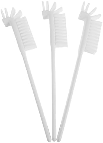 5pcs Handheld Kitchen Cleaning Brush with Ergonomic Handle and Angled Head for Microwave Oven and Appliance Maintenance, Plastic Detail Brush for Narrow Gaps, Sink Edge Cleaning, by GATHINESS