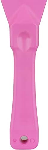 SPARTA Polypropylene Scraper Tool Food Safe Scraper for Removing Caked-On Residue in Commercial Kitchens, Plastic, 7.82 x 3 Inches, Bright Pink, (Pack of 12) - Image 2