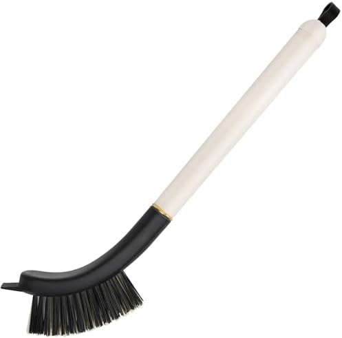 Crevice Cleaning Brush, Hard Bristle Grout Brush Gap Cleaner Tool for Tight Groove Spaces, Kitchen, Bathroom, Sliding Shower Door, Faucets Corners, Tiles, Sink and Windows Track by Haomaomao