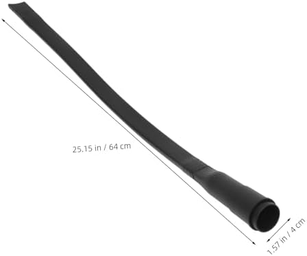 Flat Vacuum Attachment Flexible Crevice Cleaning Tool for Narrow Gaps Corners under Refrigerator Universal Vacuum Nozzle Accessory 25.19 X 1.57 X 1.10 in - Image 2