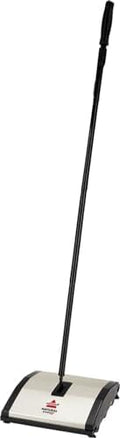 Bissell Natural Sweep Carpet and Floor Sweeper with Dual Brush Rotating System and 2 Corner Edge Brushes, 92N0A, 4.2 lb. by BISSELL