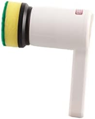 AYNEFY Rechargeable Electric Spin Brush 3 Gears Cordless Cleaning Tool with Extended Long Handle for Oven Grout Shower Tile, 800mAh 360 Rotation (White 800mah) by AYNEFY