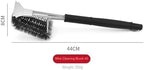 Stainless Steel Cleaning Brush, Kitchen Cleaning Tools, Pot Bottom Cleaning, Steel Wire Brush with Shovel, Steel Wire Brush for Oven Barbecue mesh - Image 3