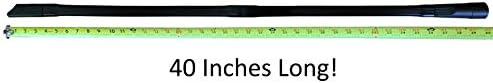 TDVS Long Dryer Lint Vacuum Attachment | Universal Crevice Tool 40 inches | Clean Under Refrigerator | Fits Hoses up to 1 3/4 inches 3 Adapters Included - Image 2