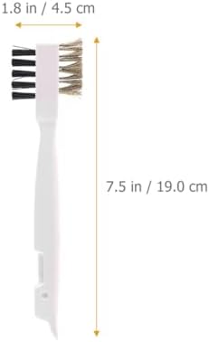 Kitchen Scrub Brush for Gas Stove Crevices, White PP - Image 2
