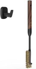 Cleaning Brush, Diveotree Hard Bristle Brush for Deep Cleaning Grout, Sink, Cup, Teapot, Bottle, Blender, Multi-Purpose Brush wih Long Handle for Kitchen (Brown) by Unknown