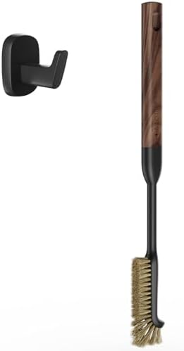 Cleaning Brush, Diveotree Hard Bristle Brush for Deep Cleaning Grout, Sink, Cup, Teapot, Bottle, Blender, Multi-Purpose Brush wih Long Handle for Kitchen (Brown) by Unknown