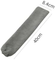 Flexible Long-Handle Microfiber Dust Mop with Reusable Damp Duster & Extension Pole for Home Gap, Under-Appliance, Car & Ceiling Fan Cleaning - Image 2