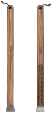 Gino D'Acampo Premium Pizza Stone Wire Brush with Integrated Scraper - Comprehensive Cleaning Solution for Removing Baked-on Residue, Char, and Debris from Pizza Stones, Grills, and Ovens - Image 2