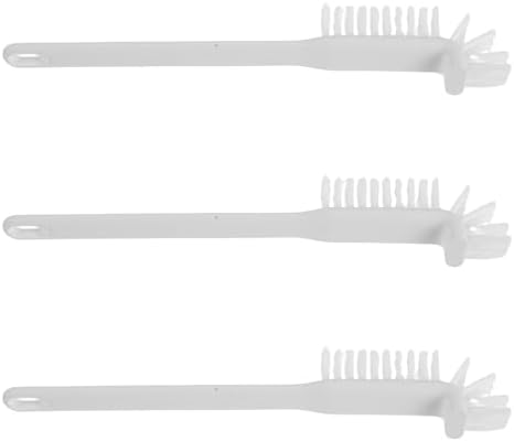 SOLUSTRE Handheld Kitchen Appliance Cleaning Brush High-Temperature Resistant Plastic with Ergonomic Handle and Angled Head 5pcs Microwave and Air Fryer Cleaning Tool for Regular Kitchen by SOLUSTRE