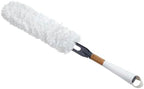 Full Circle Wash & Dry Fluffy Microfiber Duster, Blinds, Furniture - White - Image 2