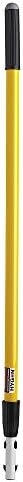 Rubbermaid Commercial Products HYGEN Quick-Connect Adjustable Extension Handle/Pole, Lightweight Cleaning Tool for Floors/Walls/Ceilings/Windows for Janitorial/Residential/Commercial/Business, Yellow - Image 3