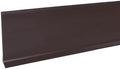 MD Building Vinyl Wall Base, Brown, 4in x 48in Dry Back Trim by M-DBuildingProducts