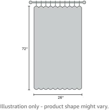 NICETOWN Silver Grey Blackout French Door Curtain Window Cover - Image 7