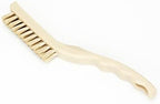 SPARTA Detail Brush Grout Brush, Crevice Brush with Hanging Hole for Bathroom, Kitchens, Countertop, Plastic, 9 Inches, Tan by SPARTA