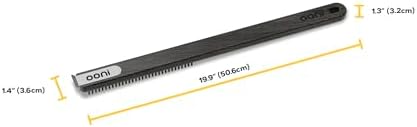 Ooni Wire Brush & Scraper – BBQ and Pizza Stone Cleaner, Grill Cleaner, Outdoor Cooking Tools, Barbecue Utensils - Short Handle - Image 4