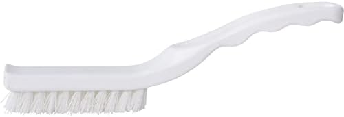 SPARTA Detail Brush Grout Brush, Crevice Brush with Hanging Hole for Bathroom, Kitchens, Countertop, Plastic, 9 Inches, White, (Pack of 6) - Image 2