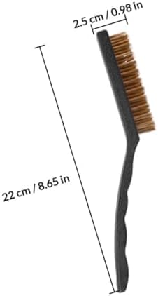 GALPADA Cooktop Cleaning Brush Set 3pcs Wire Brushes for Kitchen Range Hood and Stove Gap for Household Grease Removal and Tight Space Cleaning - Image 2