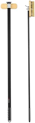 G.a HOMEFAVOR Pizza Oven Brush with Scraper, 46.5 Inch Overall by GaHOMEFAVOR