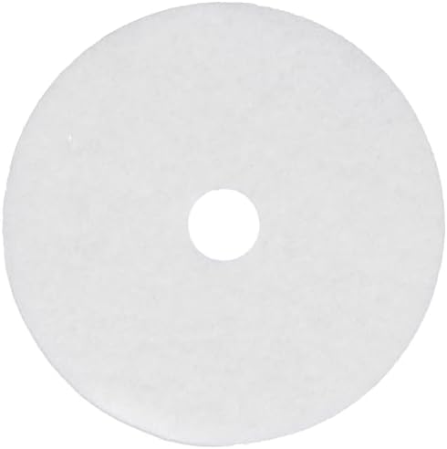 MVP Base Hit Premium White Buff Polish 20" Floor Pad (Box of 5) by Sanico