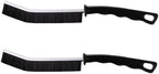 2Pcs Crevice Cleaning Brush Scrub Grout Cleaning Supplies Tools (Style 2) by POPGIO