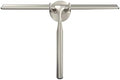 Better Living Deluxe XL Shower Squeegee, 12” Blade, Brushed Nickel by BetterLiving