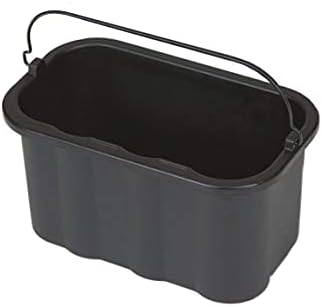 Rubbermaid Commercial Products, 10 Quart Executive Series Cleaning Caddy Supplies Organizer, Black by Rubbermaid