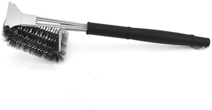 Stainless Steel Cleaning Brush, Kitchen Cleaning Tools, Pot Bottom Cleaning, Steel Wire Brush with Shovel, Steel Wire Brush for Oven Barbecue mesh - Image 2